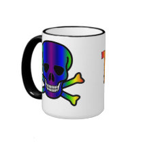 Skull & Bones Personalized Tyler 15oz Mug by dollface766 Skull & Bones Personalized Tyler 15oz Mug