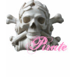 Skull & Bones Pirate Skeleton Girl Tank Top Women