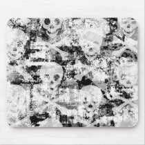 Skull & Bones Urban Grunge mousepads