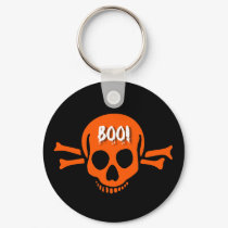 Skull boo halloween keychains by holidaysboutique Skull boo halloween keychains