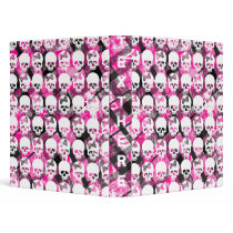Skull Boys & Girls Binder