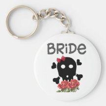 Skull Bride Keychain