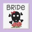 Skull Bride magnets