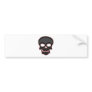 Skull Bumper Sticker