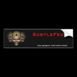 Skull Bumper Sticker bumper stickers
