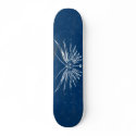 Skull Butterfly Skateboard