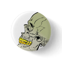 Skull Pinback Buttons