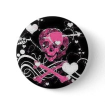 skull buttons by filuvzpink skull buttons