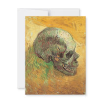 Skull by Vincent van Gogh Still Life Impressionism Invites
