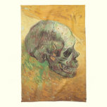 Skull by Vincent van Gogh Still Life Impressionism Kitchen Towels