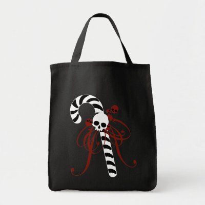 Skull Candy Cane bags