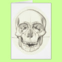 Skull card