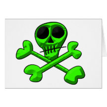 skull card