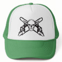 Skull & Chainsaws hats by CrazyGear Skull & Chainsaws hats