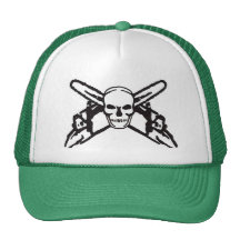 Skull & Chainsaws Mesh Hats