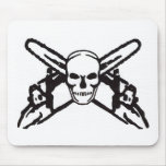Skull & Chainsaws Mouse Mat
