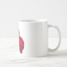 Skull Cherries Coffee Mugs