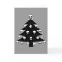 Skull Christmas Tree cards by opheliasart Skull Christmas Tree cards