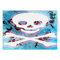 SKULL & CIRCLE SWIRLS BY PSYCHOKILLER138 cards