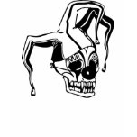 SKULL CLOWN WOMEN T SHIRT