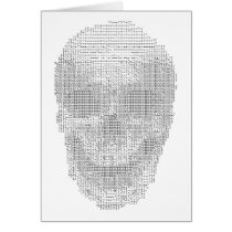 Skull Code Card