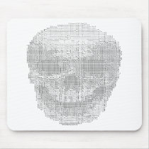 Skull Code Mousepad