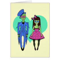 Skull Couple Cards