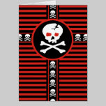 Skull Cross Card cards