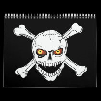 Skull & Crossbones - Calendar