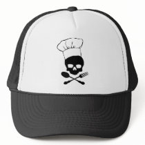 Skull & Crossbones Chef Hat
