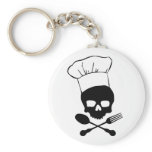 Skull &amp; Crossbones Chef Keychains