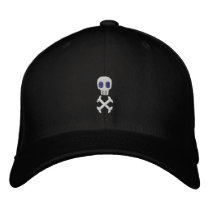 Skull & Crossbones Embroidered Hat embroidered hats
