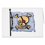 Skull & Crossbones Flag cards