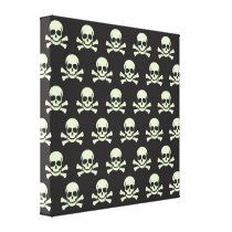 Skull & Crossbones Gallery Wrap Canvas