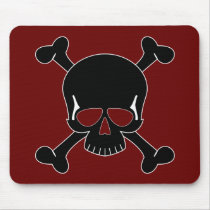 Skull & Crossbones Mouse Pad