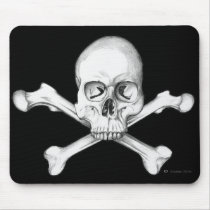 Skull & Crossbones mousepads by serenitystudios Skull & Crossbones mousepads
