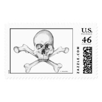Skull & Crossbones postage