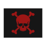 Skull & Crossbones Postcard