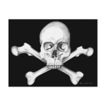 Skull & Crossbones postcards by serenitystudios Skull & Crossbones postcards