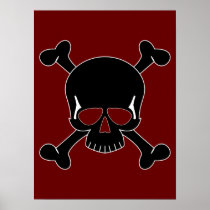 Skull & Crossbones Poster