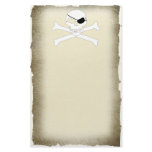 Skull &amp; Crossbones Customized Stationery
