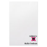 Skull &amp; Crossbones Stationery Paper