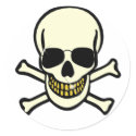 Skull & Crossbones stickers