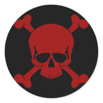 Skull & Crossbones Sticker by seonaidh Skull & Crossbones Sticker