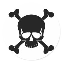 Skull & Crossbones Sticker