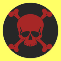 Skull & Crossbones Sticker stickers