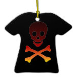 Choose from any of the ornament styles or add your own design. Skull & Crossbones T-Shirt Ornament