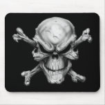 Skull Crossed Bones Mouse Pad