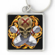 Skull & Crosspins Keychains