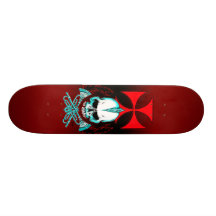 Skull Custom Skateboard